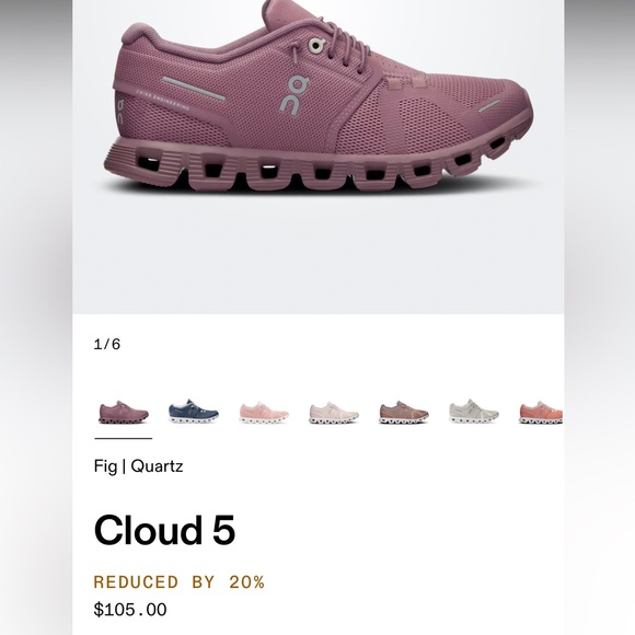 Cloud 5 Running Sneakers - Picture 5 of 10